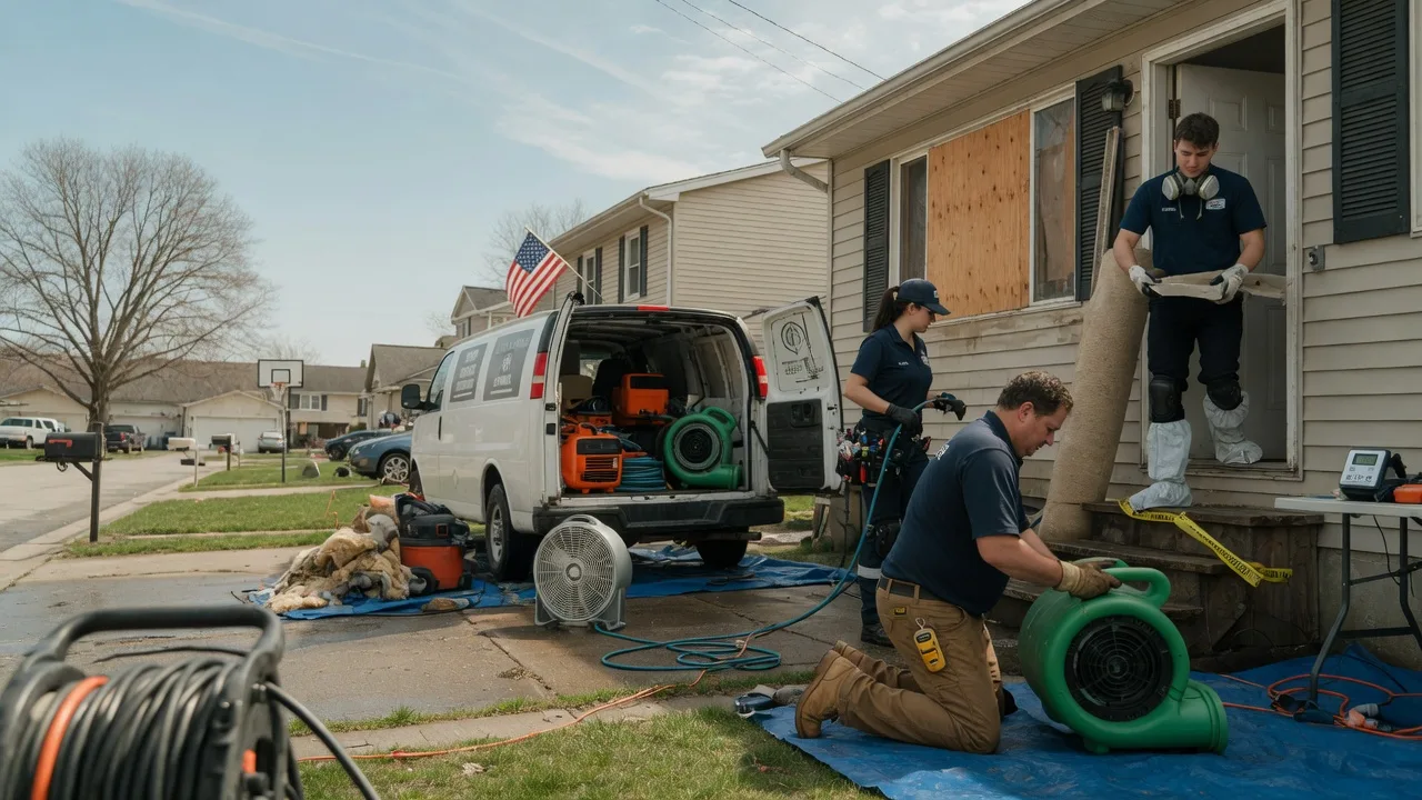 Water Damage Restoration in Sharon, ND near me